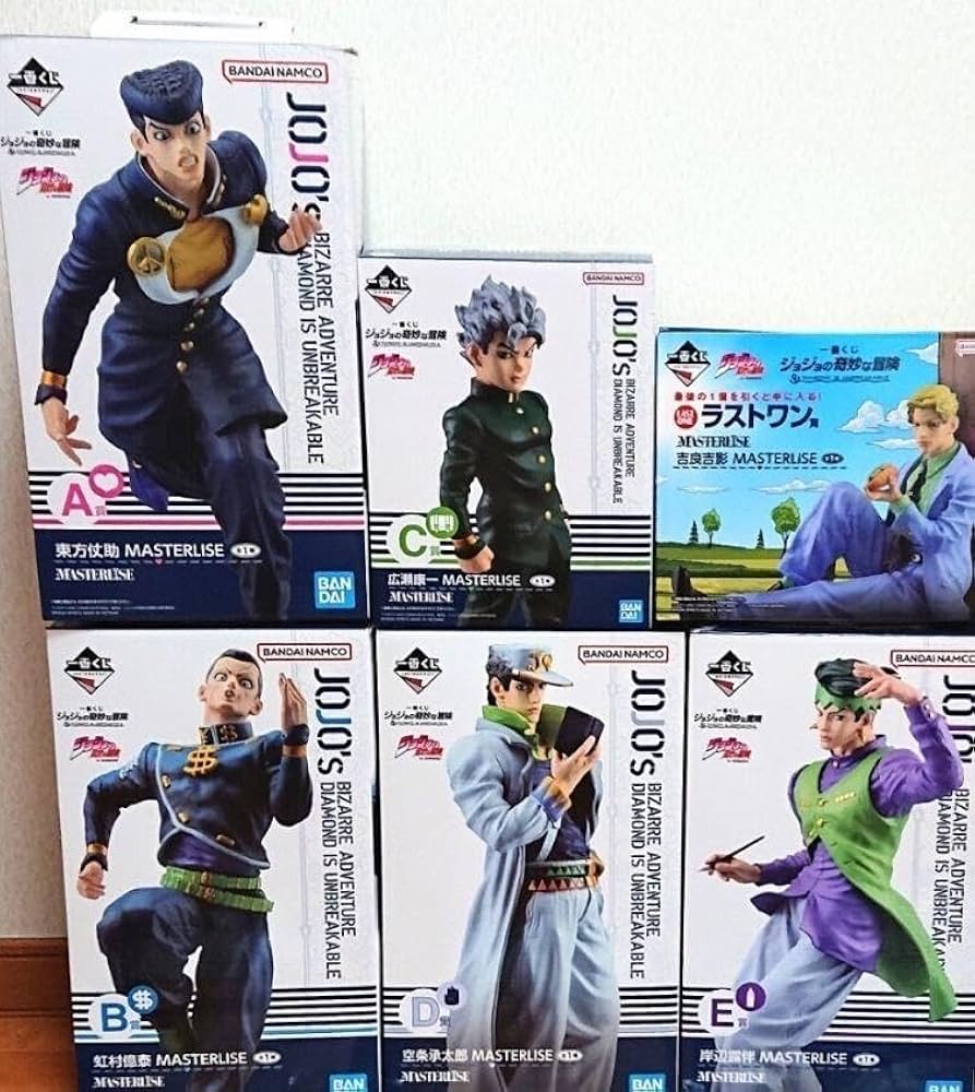 ジョジョ一番くじフィギュア7種コンプリートセット